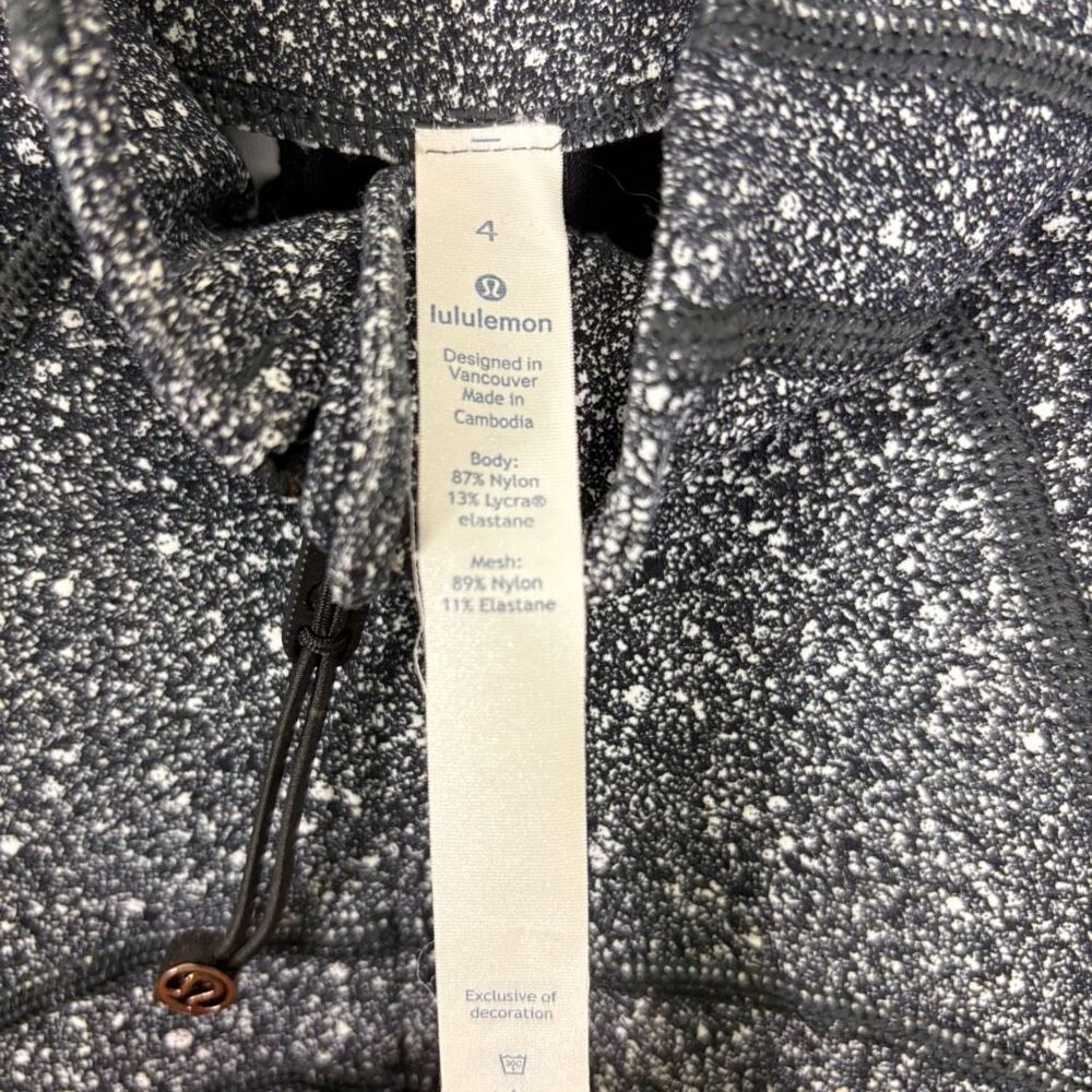 Lululemon Luminesce Splatter Define Jacket Black … - image 8